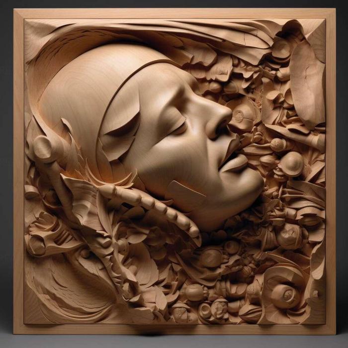 نموذج ثلاثي الأبعاد لآلة CNC 3D Art 